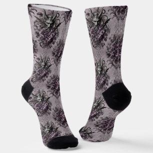 Sovereign of the Undead – Gothic Tapestry Socks