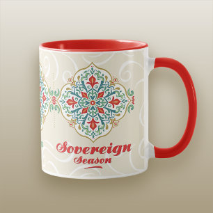 Sovereign Season Elegant Christmas Decor Holiday Mug