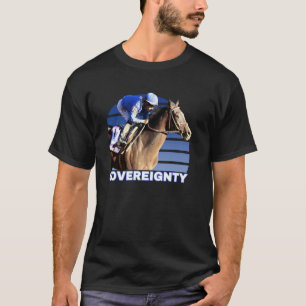 Sovereignty Horse, Horse Racing, Santa Anita, Del  T-Shirt