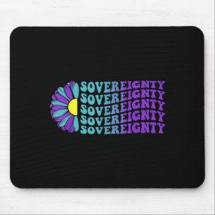 Sovereignty Suicide Prevention Awareness Sunflower Mouse Mat