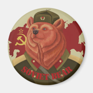Soviet Bear Magnet