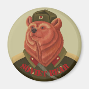Soviet Bear Magnet