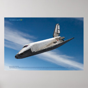 Soviet Buran: Atmospheric Flight Poster