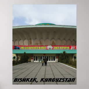 Soviet Circus, Bishkek Frunze, Kyrgyzstan Poster
