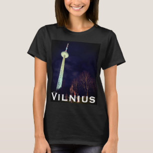 Soviet Era Icon, Modern Day Vibe: Vilnius TV Tower T-Shirt