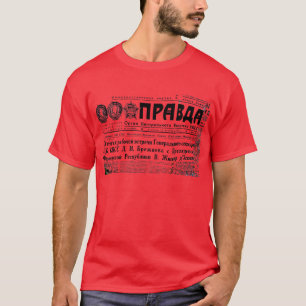 Soviet Newspaper Fashion Tee