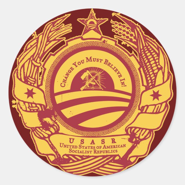 Soviet Obama Party Seal (Front)