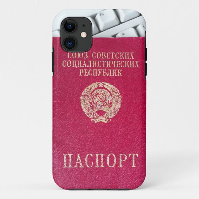 Soviet passport Case-Mate iPhone case (Back)