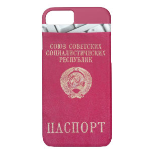 Soviet passport iPhone 8/7 case