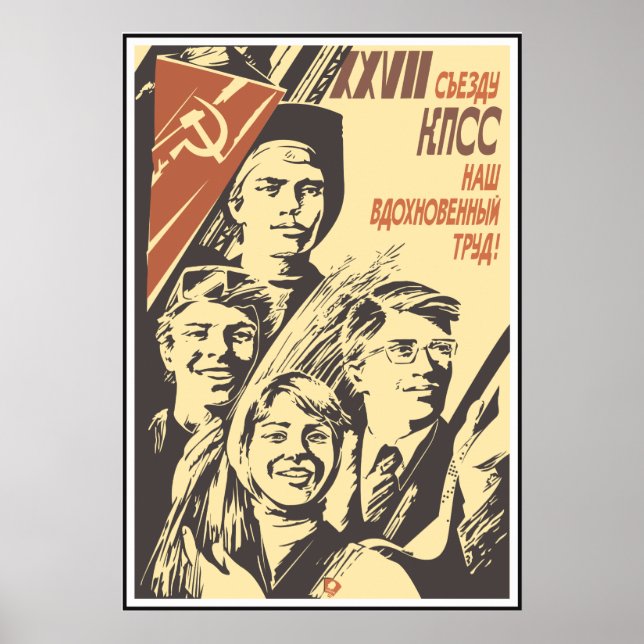Soviet Poster (Front)