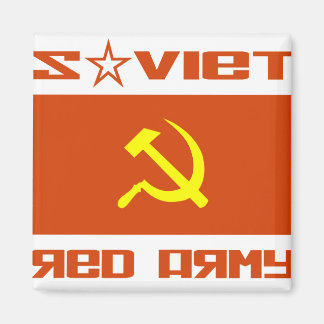 Soviet Red Army Hammer & Sickle Magnet