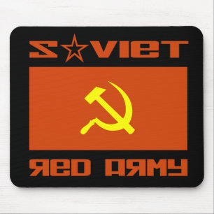 Soviet Red Army Hammer & Sickle Mouse Mat