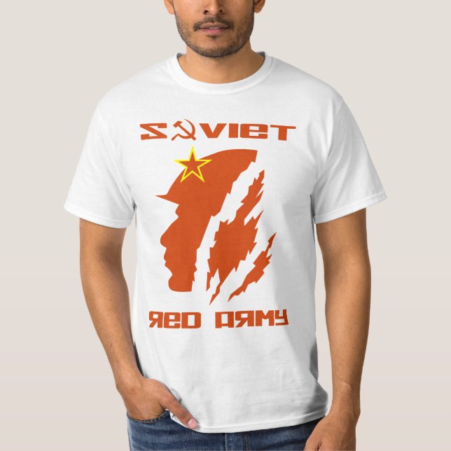 Soviet Red Army Soldier T-Shirt (Front)