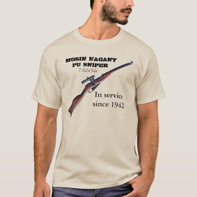 Soviet Russian Mosin Nagant Sniper Shirt (Front)
