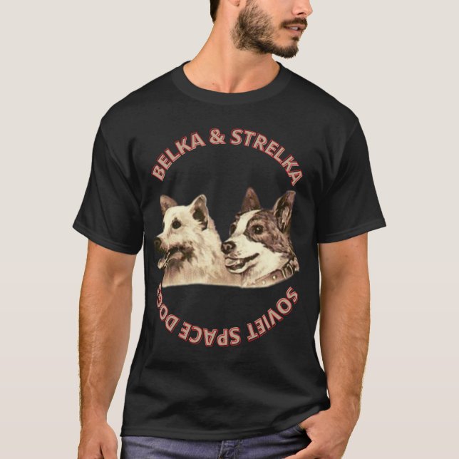 Soviet Space Dogs T-Shirt (Front)