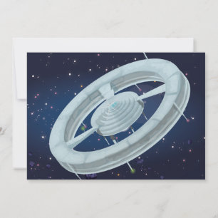 Soviet Space Station Invitation