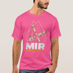 Soviet Space Station Mir 10 T-Shirt