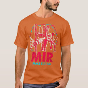 Soviet Space Station Mir 12 T-Shirt