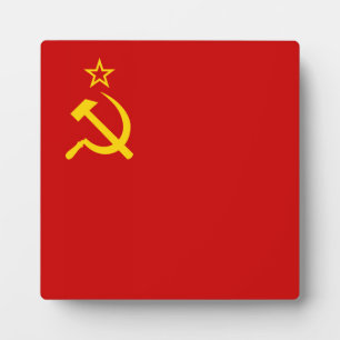 Soviet Union Flag Plaque