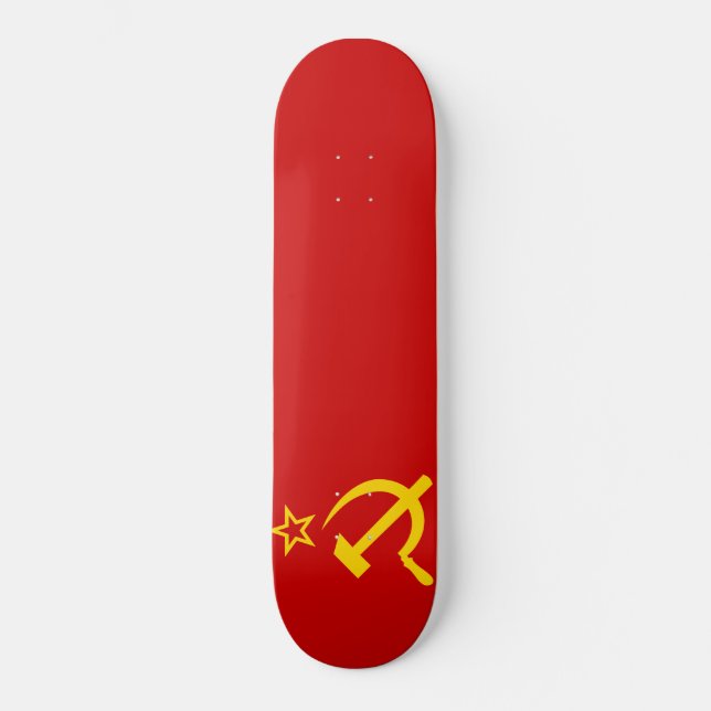 Soviet Union Flag Skateboard (Front)