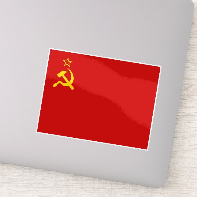 Soviet Union Flag, USSR, CCCP, Communism, Lenin (Detail)