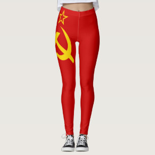 Soviet Union Leggings