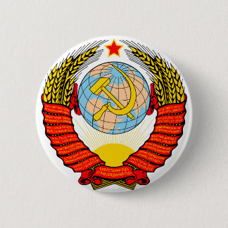 Soviet Union National Emblem 6 Cm Round Badge