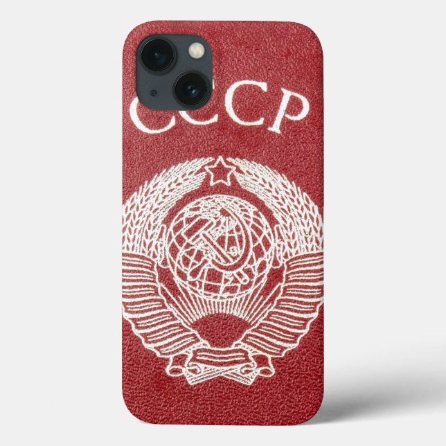 Soviet Union Passport Case-Mate iPhone Case (Back)