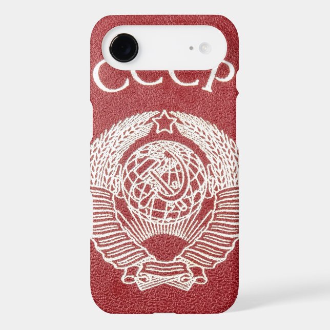 Soviet Union Passport Case-Mate iPhone Case (Back)