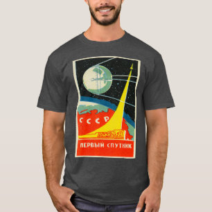 Soviet Union USSR CCRP Space program Vintage T-Shirt