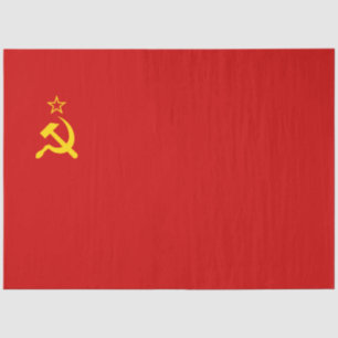 Soviet Union (USSR) (Communist Hammer and Sickle) Tissue Paper