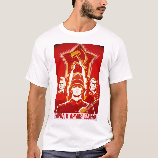 Soviet WW1 Propaganda T-Shirt (Front)