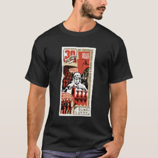 Soviet WWII Commemorative Stamp T Shirt