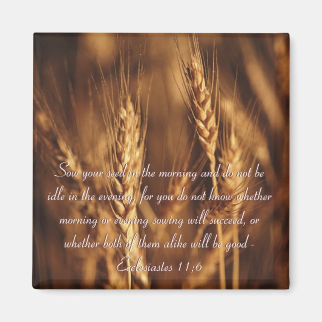 Sow your seed...- Magnet (Front)