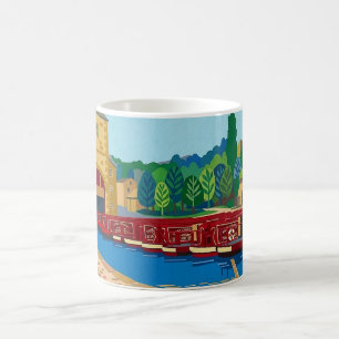 Sowerby Bridge Canal Basin Matisse Style Art Coffee Mug