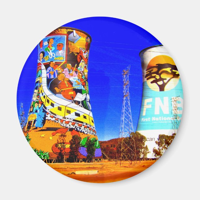 Soweto, South Africa Magnet (Front)
