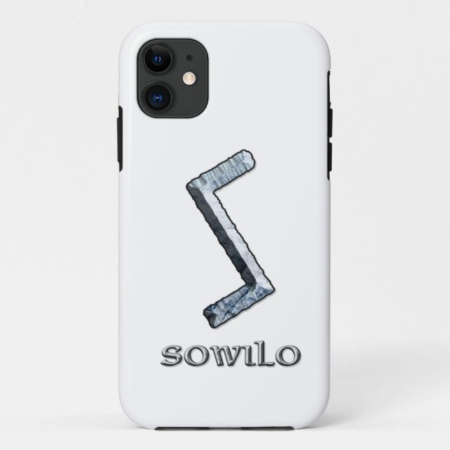 Sowilo rune symbol Case-Mate iPhone case (Back)