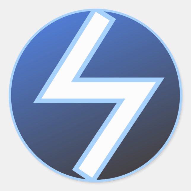 Sowilo Sowelu Sol Rune Classic Round Sticker (Front)