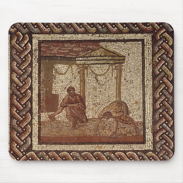 Sowing beans, from Saint-Roman-en-Gal Mouse Mat (Front)