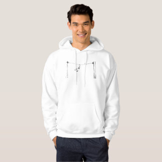 Sox on a telephone line hoodie