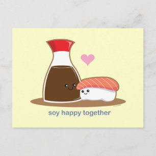 Soy Happy Together Postcard