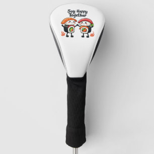 Soy happy together Sushi Kawaii Japanese Food Golf Head Cover