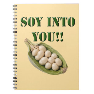Soy Into You: A Vegan Love Story, Notebook