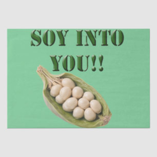 Soy Into You: A Vegan Love Story, Tissue Paper
