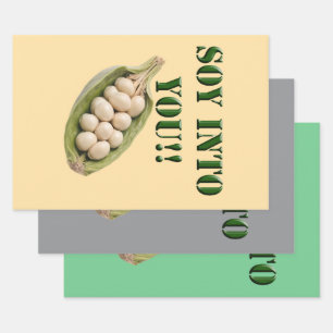 Soy Into You: A Vegan Love Story, Wrapping Paper Sheet