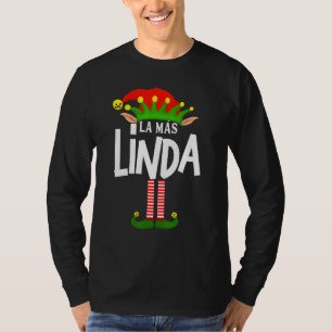 Soy La Más Linda Elf Family Group Matching In Span T-Shirt
