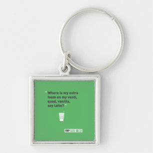 Soy Latté Key Ring