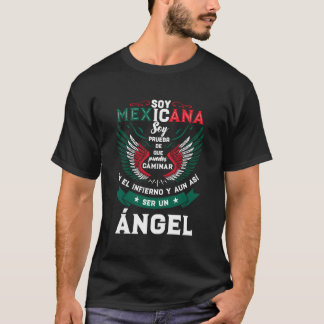 Soy Mexicana Gifts Funny Mexican Sayings Mexican P T-Shirt