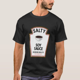 Soy Sauce Funny Condiment Costume Party Matching T-Shirt