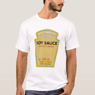Soy Sauce Funny Costume Vegan T-Shirt